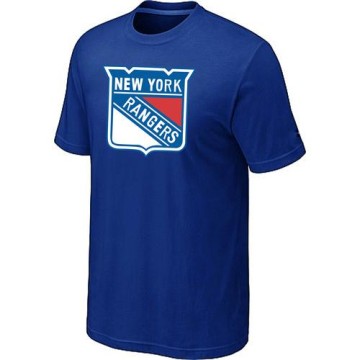 Men's New York Rangers Big & Tall Logo T-Shirt - - Blue