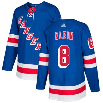 Authentic Adidas Men's Kevin Klein New York Rangers Jersey - Royal