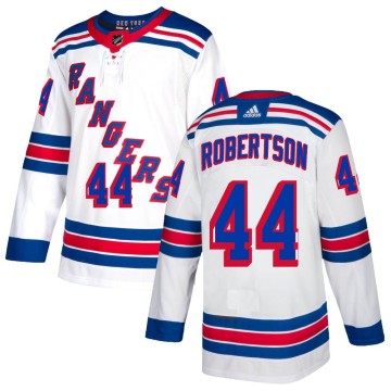 Authentic Adidas Men's Matthew Robertson New York Rangers Jersey - White