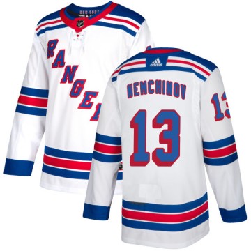Authentic Adidas Men's Sergei Nemchinov New York Rangers Jersey - White