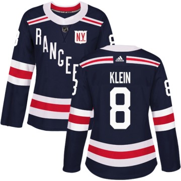 Authentic Adidas Women's Kevin Klein New York Rangers 2018 Winter Classic Jersey - Navy Blue