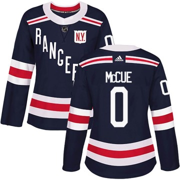 Authentic Adidas Women's Max McCue New York Rangers 2018 Winter Classic Home Jersey - Navy Blue