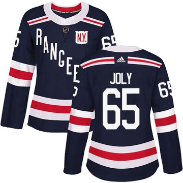Authentic Adidas Women's Michael Joly New York Rangers 2018 Winter Classic Home Jersey - Navy Blue