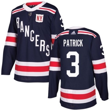 Authentic Adidas Youth James Patrick New York Rangers 2018 Winter Classic Jersey - Navy Blue