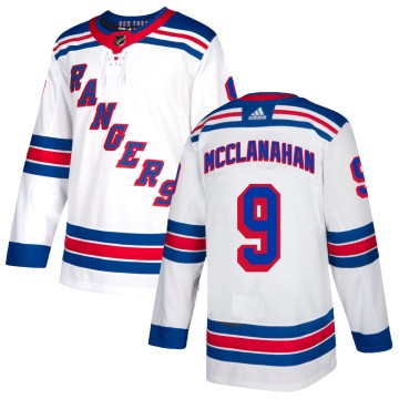 Authentic Adidas Youth Rob Mcclanahan New York Rangers Jersey - White