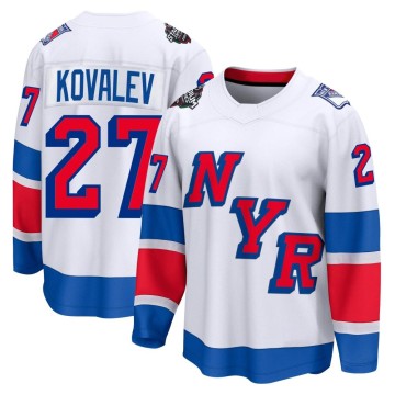 Breakaway Fanatics Branded Men's Alex Kovalev New York Rangers 2024 Stadium Series Jersey - White