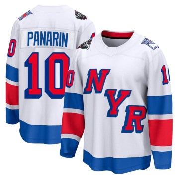 Breakaway Fanatics Branded Men's Artemi Panarin New York Rangers 2024 Stadium Series Jersey - White