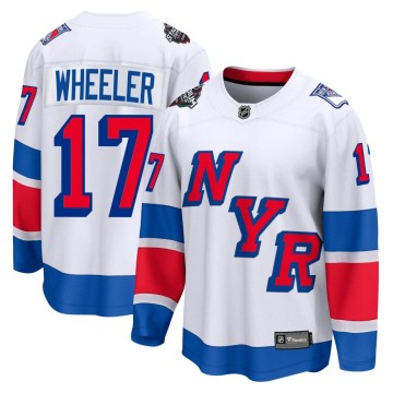 Breakaway Fanatics Branded Men's Blake Wheeler New York Rangers 2024 Stadium Series Jersey - White