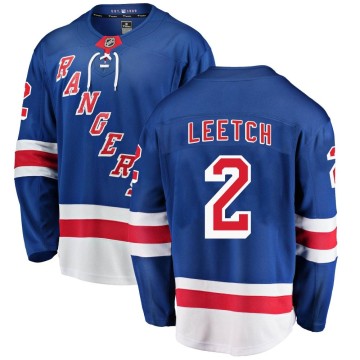 Breakaway Fanatics Branded Men's Brian Leetch New York Rangers Home Jersey - Blue