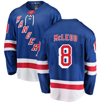 Breakaway Fanatics Branded Men's Cody McLeod New York Rangers Home Jersey - Blue