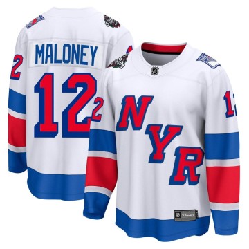 Breakaway Fanatics Branded Men's Don Maloney New York Rangers 2024 Stadium Series Jersey - White