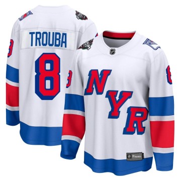 Breakaway Fanatics Branded Men's Jacob Trouba New York Rangers 2024 Stadium Series Jersey - White