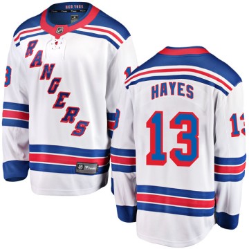 Breakaway Fanatics Branded Men's Kevin Hayes New York Rangers Away Jersey - White