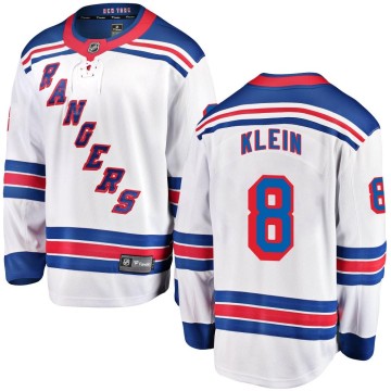 Breakaway Fanatics Branded Men's Kevin Klein New York Rangers Away Jersey - White