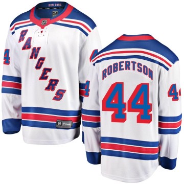 Breakaway Fanatics Branded Men's Matthew Robertson New York Rangers Away Jersey - White