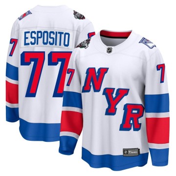 Breakaway Fanatics Branded Men's Phil Esposito New York Rangers 2024 Stadium Series Jersey - White