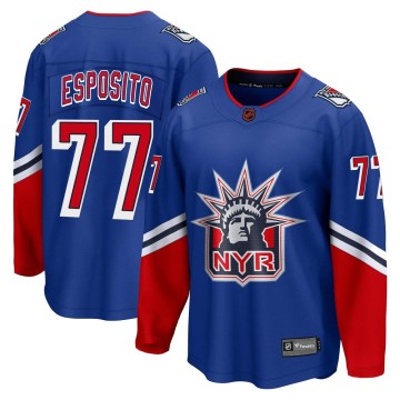 Breakaway Fanatics Branded Men's Phil Esposito New York Rangers Special Edition 2.0 Jersey - Royal