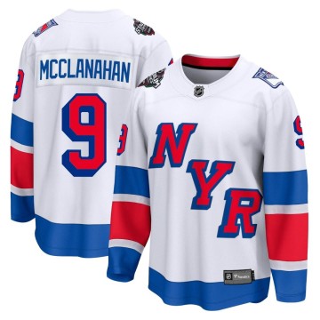 Breakaway Fanatics Branded Men's Rob Mcclanahan New York Rangers 2024 Stadium Series Jersey - White