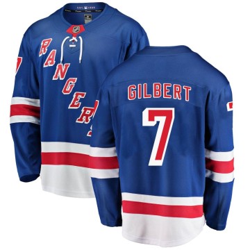 Breakaway Fanatics Branded Men's Rod Gilbert New York Rangers Home Jersey - Blue