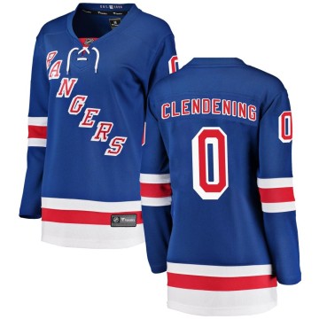 Breakaway Fanatics Branded Women's Adam Clendening New York Rangers Home Jersey - Blue