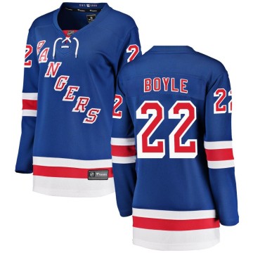 Breakaway Fanatics Branded Women's Dan Boyle New York Rangers Home Jersey - Blue