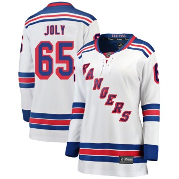 Breakaway Fanatics Branded Women's Michael Joly New York Rangers Away Jersey - White