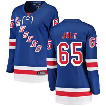 Breakaway Fanatics Branded Women's Michael Joly New York Rangers Home Jersey - Blue