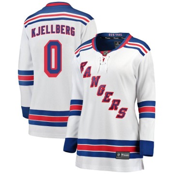 Breakaway Fanatics Branded Women's Simon Kjellberg New York Rangers Away Jersey - White